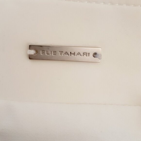 Elie Tahari Mixed Media Coat Jacket - Picture 10 of 15